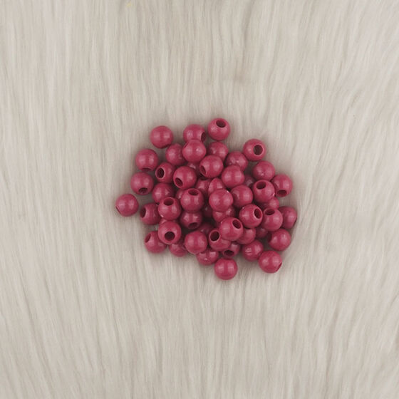 ACRYLIC MACROME BEAD 10 MM 50 GR