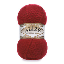 ALIZE ANGORA GOLD KNITTING YARN - Thumbnail