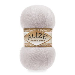 ALIZE ANGORA GOLD KNITTING YARN - Thumbnail