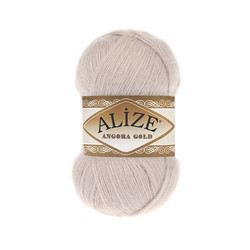 ALIZE ANGORA GOLD KNITTING YARN - Thumbnail