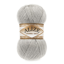 ALIZE ANGORA GOLD KNITTING YARN - Thumbnail