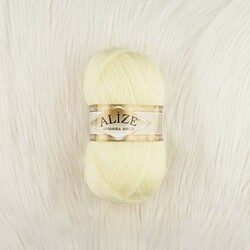 ALIZE ANGORA GOLD KNITTING YARN - Thumbnail