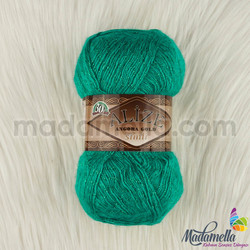 ALIZE ANGORA GOLD SILVERY KNITTING YARN - Thumbnail