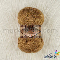 ALIZE ANGORA GOLD SILVERY KNITTING YARN - Thumbnail