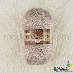 ALIZE ANGORA GOLD SILVERY KNITTING YARN - Thumbnail