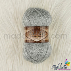 ALIZE ANGORA GOLD SILVERY KNITTING YARN - Thumbnail