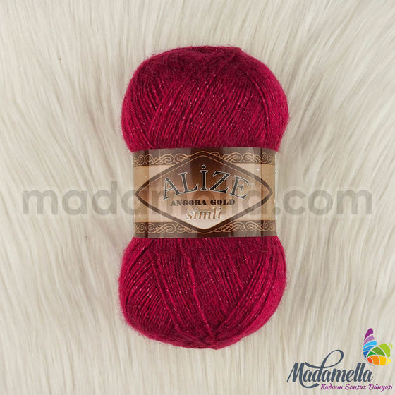 ALIZE ANGORA GOLD SILVERY KNITTING YARN