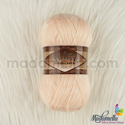 ALIZE ANGORA GOLD SILVERY KNITTING YARN - Thumbnail