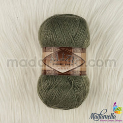 ALIZE ANGORA GOLD SILVERY KNITTING YARN - Thumbnail