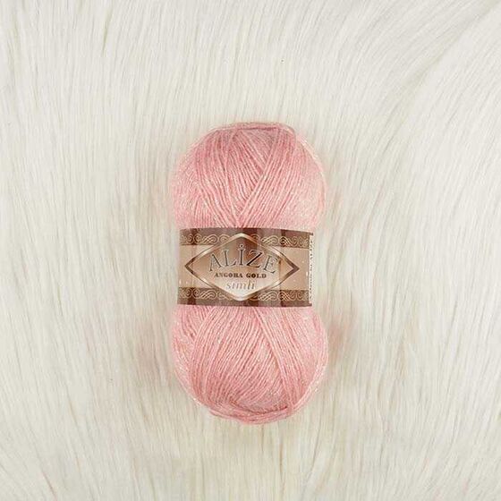 ALIZE ANGORA GOLD SILVERY KNITTING YARN