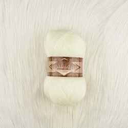 ALIZE ANGORA GOLD SILVERY KNITTING YARN - Thumbnail