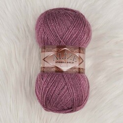 ALIZE ANGORA GOLD SILVERY KNITTING YARN - Thumbnail