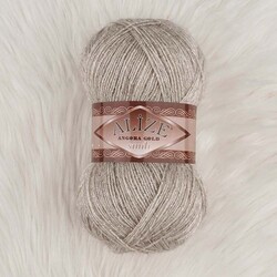 ALIZE ANGORA GOLD SILVERY KNITTING YARN - Thumbnail