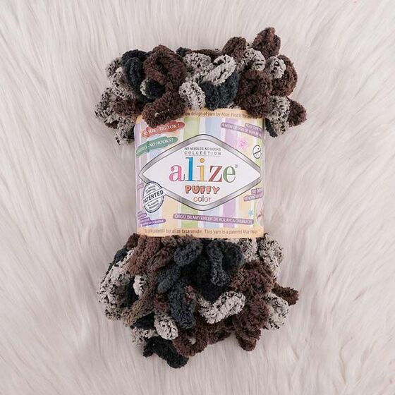 ALIZE PUFFY COLOR KNITTING YARN