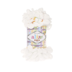 ALIZE PUFFY COLOR KNITTING YARN - Thumbnail