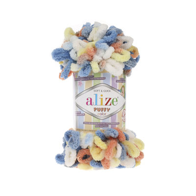 ALIZE PUFFY COLOR KNITTING YARN