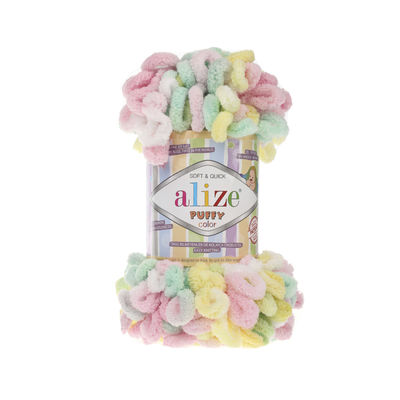 ALIZE PUFFY COLOR KNITTING YARN