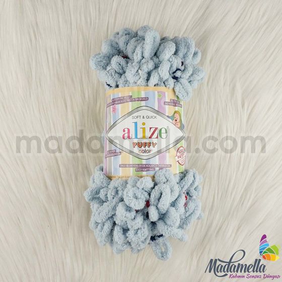 ALIZE PUFFY COLOR KNITTING YARN