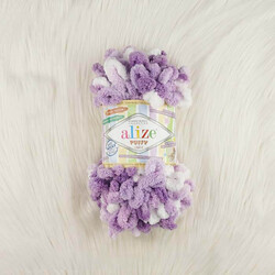 ALIZE PUFFY COLOR KNITTING YARN - Thumbnail