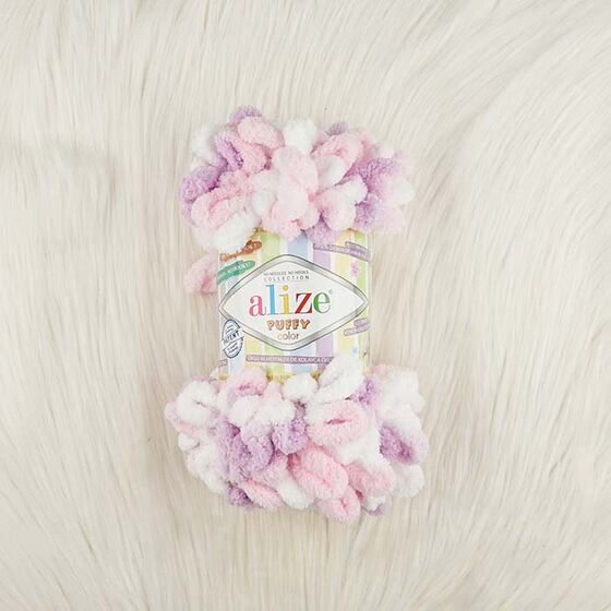 ALIZE PUFFY COLOR KNITTING YARN