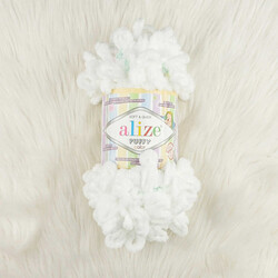 ALIZE PUFFY COLOR KNITTING YARN - Thumbnail