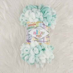 ALIZE PUFFY COLOR KNITTING YARN - Thumbnail