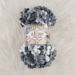 ALIZE PUFFY COLOR KNITTING YARN - Thumbnail