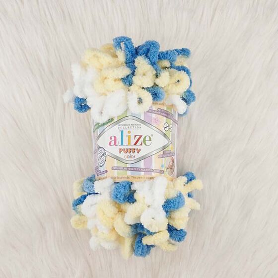 ALIZE PUFFY COLOR KNITTING YARN