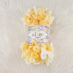 ALIZE PUFFY COLOR KNITTING YARN - Thumbnail