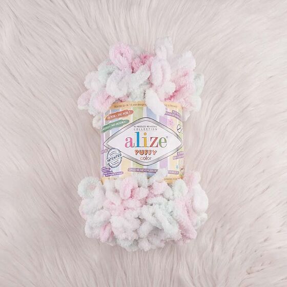 ALIZE PUFFY COLOR KNITTING YARN