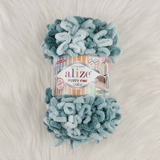 ALIZE PUFFY FINE COLOR KNITTING YARN