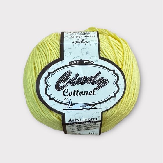 CİNDY COTTONEL ÖRGÜ İPİ 50 GR. SARI