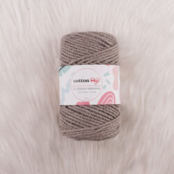 COTTON ME 3 BÜKÜM MAKROME İPİ 250 GR.12 X 3 KAT-4 MM - Thumbnail