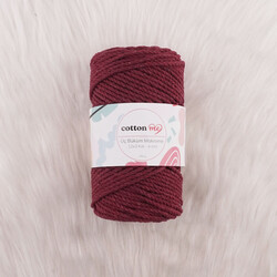 COTTON ME 3 BÜKÜM MAKROME İPİ 250 GR.12 X 3 KAT-4 MM - Thumbnail