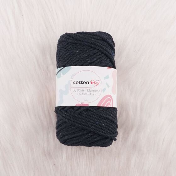 COTTON ME 3 BÜKÜM MAKROME İPİ 250 GR.12 X 3 KAT-4 MM