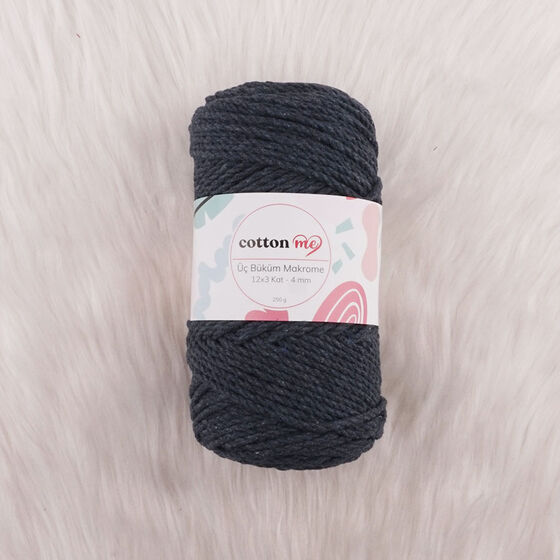 COTTON ME 3 TWIST MACROME THREAD 250 GR.12 X 3 KAT-4 MM