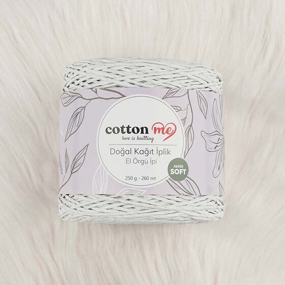 COTTON ME DOĞAL KAĞIT İPLİK 250 G.260 MT.