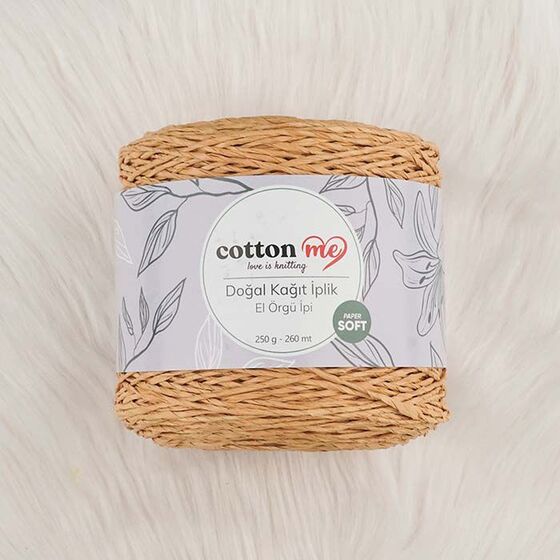 COTTON ME DOĞAL KAĞIT İPLİK 250 G.260 MT.