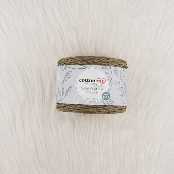 COTTON ME DOĞAL KAĞIT İPLİK 250 G.260 MT.