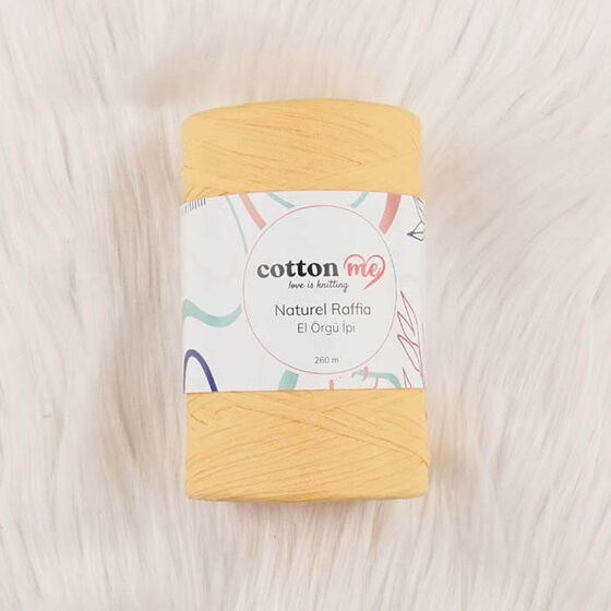 COTTON ME NATUREL RAFFİA KAĞIT İPLİK 260 M.