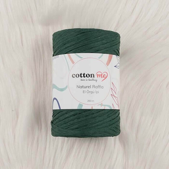 COTTON ME NATUREL RAFFİA KAĞIT İPLİK 260 M.