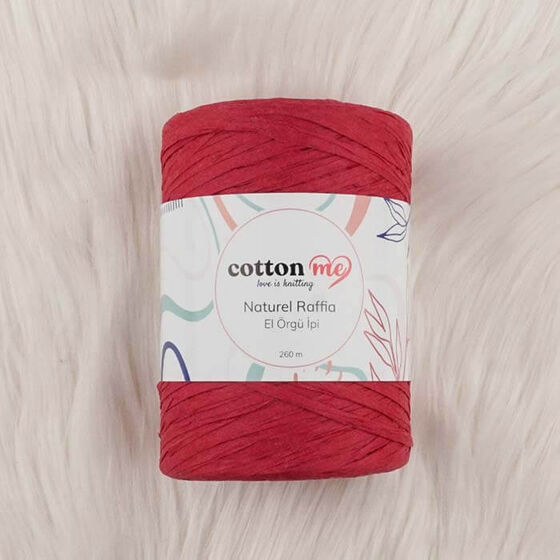 COTTON ME NATUREL RAFFIA PAPER YARN 260 M.150 GR