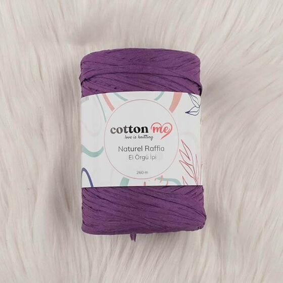 COTTON ME NATUREL RAFFIA PAPER YARN 260 M.150 GR