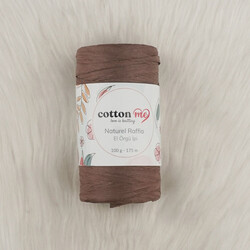 COTTON ME NATUREL RAFFIA PAPER YARN - Thumbnail