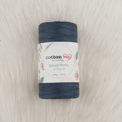 COTTON ME NATUREL RAFFIA PAPER YARN - Thumbnail