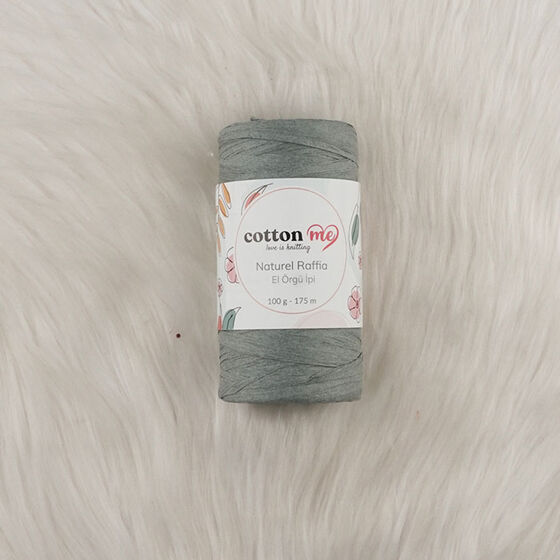 COTTON ME NATUREL RAFFIA PAPER YARN