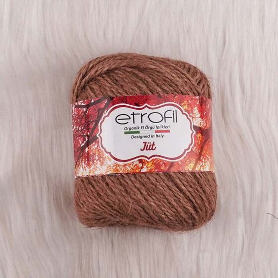 ETROFİL JÜT EL ÖRGÜ İPİ 100 GR.85 MT.