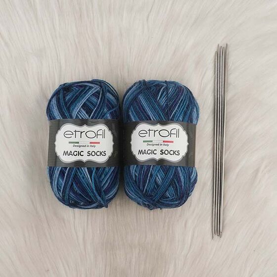 ETROFİL MAGIC SOCKS EL ÖRGÜ İPİ 100 GR.420 MT.