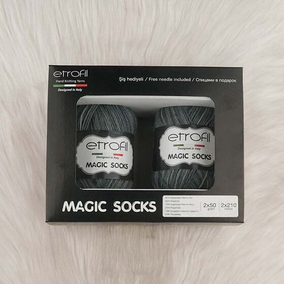 ETROFİL MAGIC SOCKS EL ÖRGÜ İPİ 100 GR.420 MT.