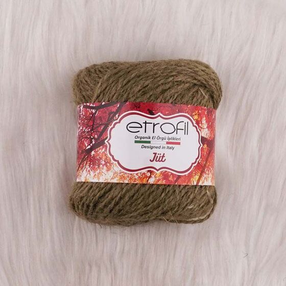 ETROFİL JUTE HAND KNITTING YARN 100 GR.85 MT.